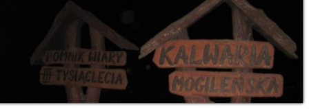 Zdjęcie przedstawiające początek drogi krzyżowej na Świerkówcu