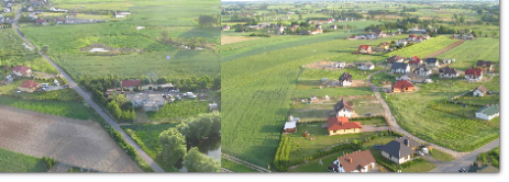 Zdjęcie z lotu ptaka - Panorama Świerkówca